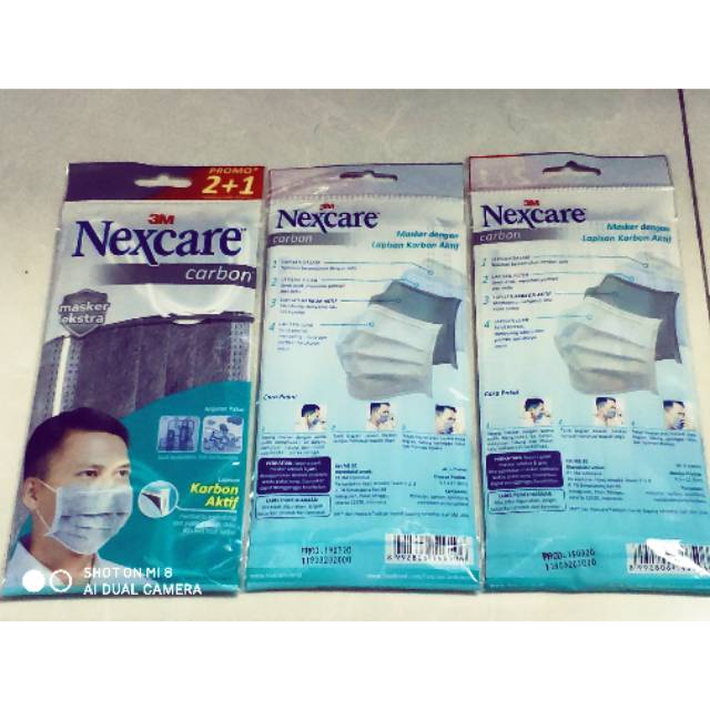 BACA DESKRIPSI! Masker 4 ply satuan Karbon Aktif Carbon Masker Mulut Masker Non Medis harga satuan