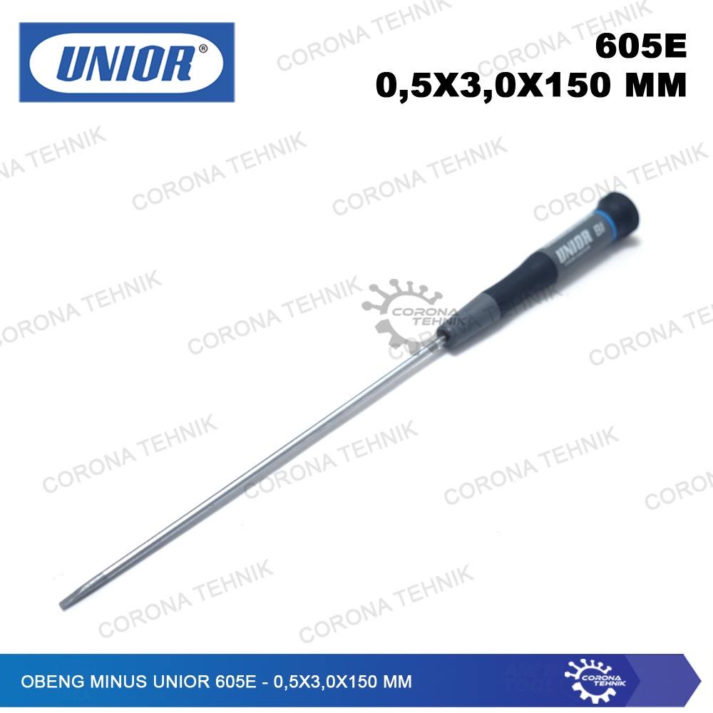 UNIOR 605CR - Sale - Obeng Minus - 0,8x4,0x150 mm