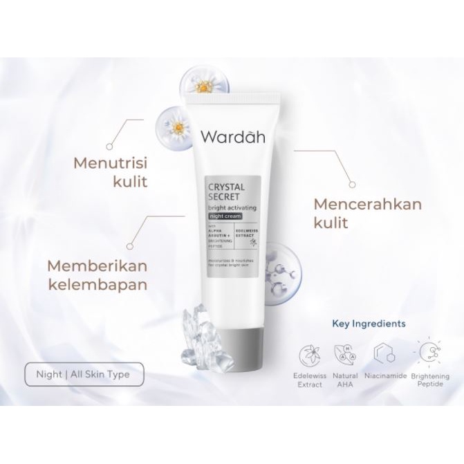 WARDAH Crystal Secret SERIES || White Secret SERIES