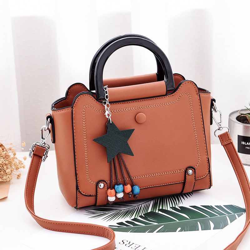 [COD] LB - Koleksi hand bag fashion wanita import terbaru free gantungan 1kg muat 2pcs 311