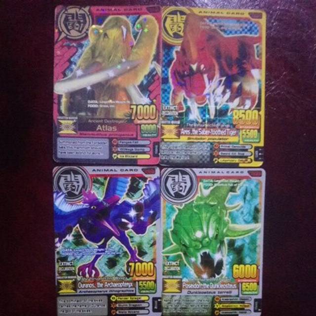 Animal Kaiser Atlas Ares Ouranous Poseidon Shopee Indonesia