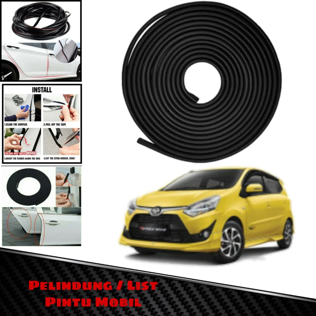 LIST KARET PINTU MOBIL AGYA 2017