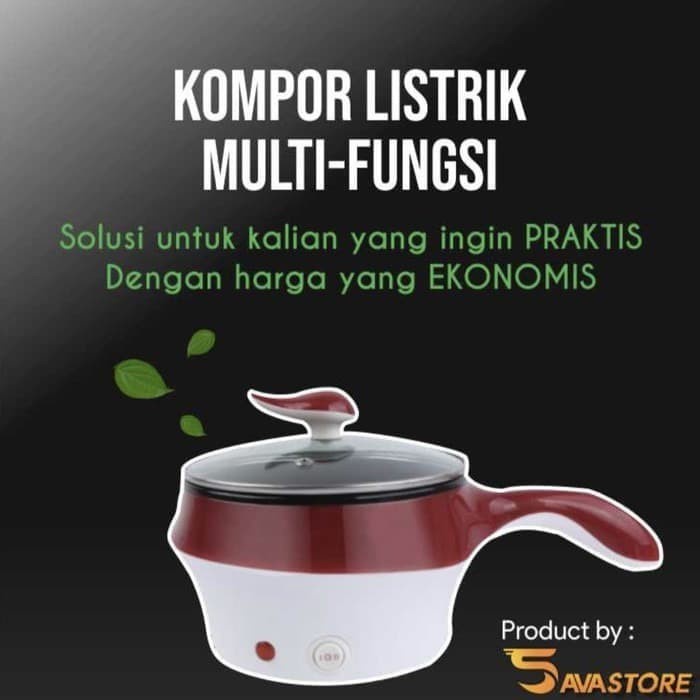 BAROKAH GAMIS GARANSI 1 BULAN Smart Fry Pan Kompor Listrik Multifungsi serba bisa