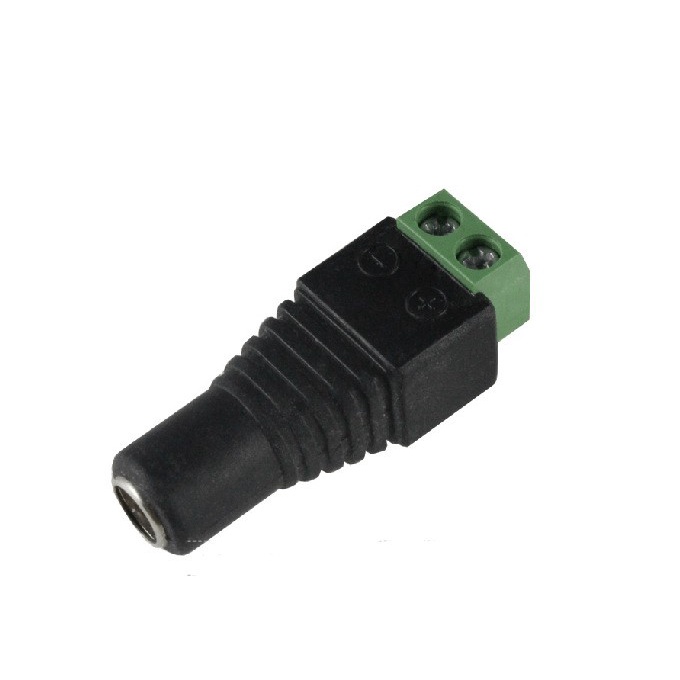 JEK DC JACK DC KONEKTOR DC ADAPTOR CCTV FEMALE/MALE Konektor Cewek Cow