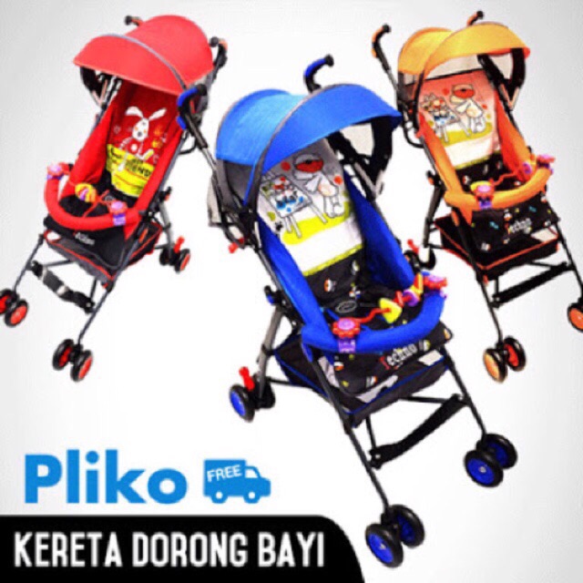 stroller pliko techno