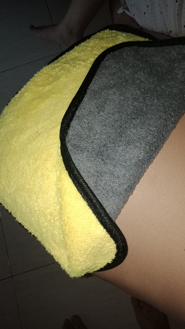 Promo !!! Lap Kain Detailing Microfiber Kain Microfiber Detailing 500gsm 30 X 30 Cm