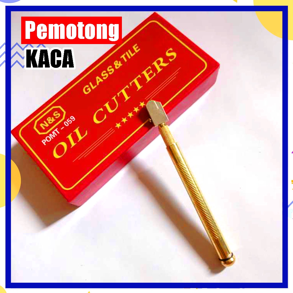 Alat Pemotong Kaca Pemotong Keramik / Pisau Potong Kaca Dan Keramik Potong / Oil Glass Cutter Alat Potong Kaca Anti Slip