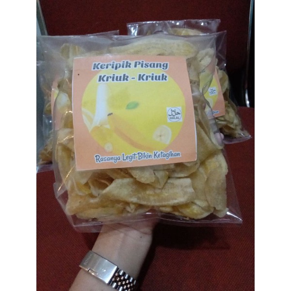 

Kripik Pisang Rasa Asin dan Rasa Manis 600 gr