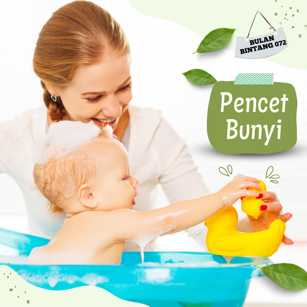 INDUK BEBEK SPA Mainan Anak Hewan Hewanan Binatang Bebek Bebekan Karet Mainan Perlengkapan Mandi Edu