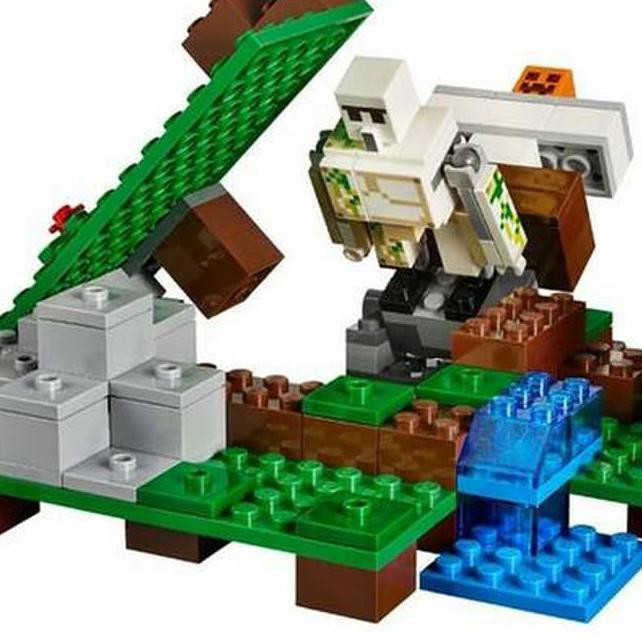 lego minecraft iron golem