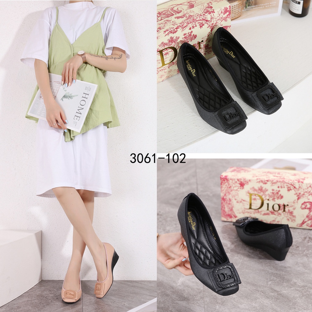 D Logo Wedges Women Shoes  #3061-102