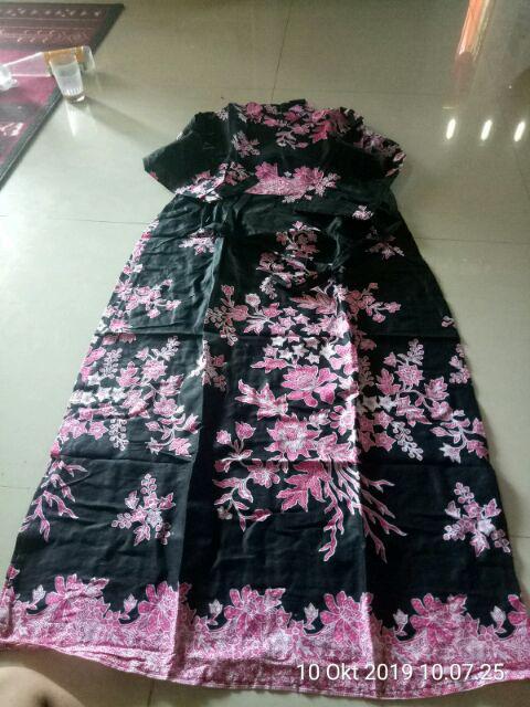 Couple Sakura Gamis Katun Batik