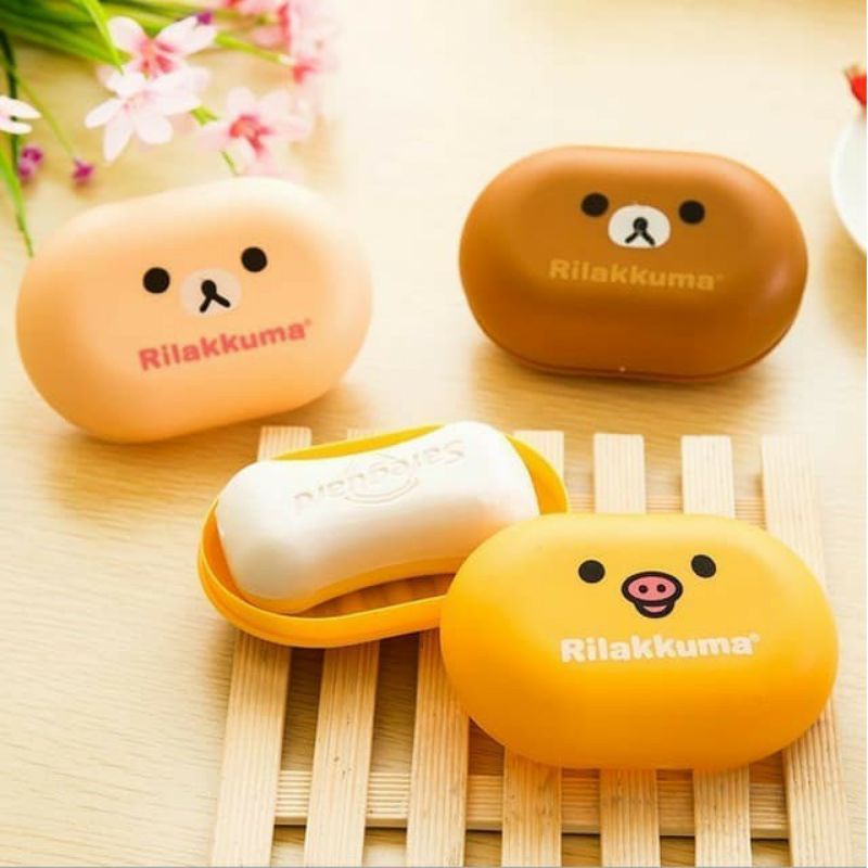 ~ PIYOSHI08 ~ Tempat Sabun Mandi Motif Bear Lucu / Cute Soap Bar Case PR109