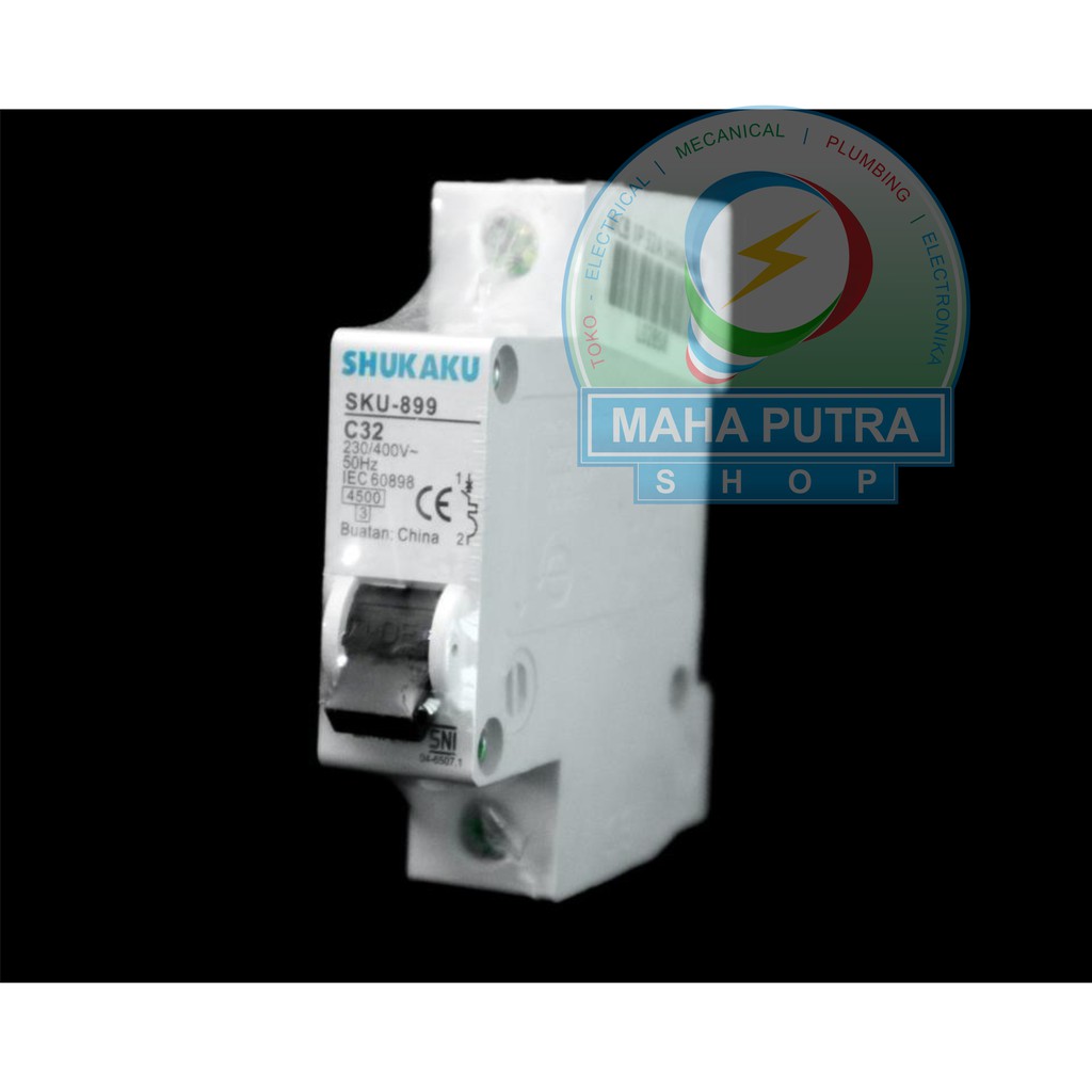 MCB 1 PHASE 32 AMPERE SHUKAKU. MCB 1 P 32A