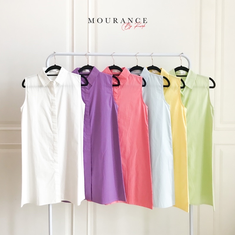 Mourance - Kyoto Shirt Dress Mourance By Kwok