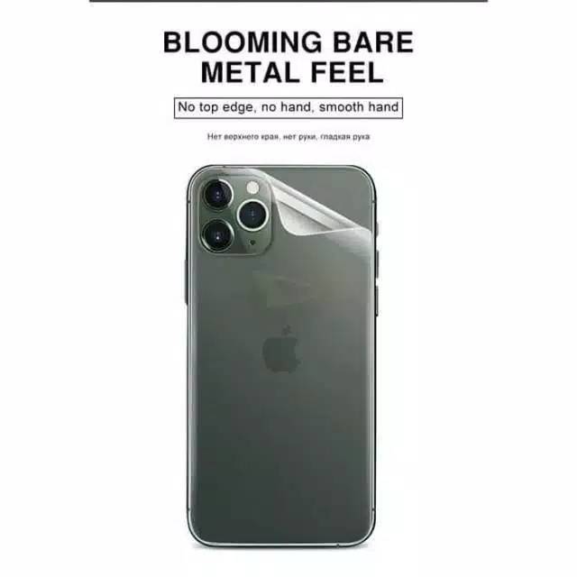 Hydrogel anti gores BELAKANG Iphone 11 iphone 11 12 13 mini 11 12 13 14 Pro max 14 PLUS Back screen guard antigores