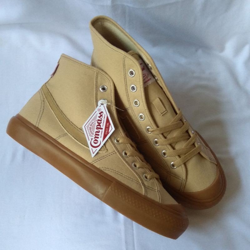 Sepatu Compass Gazelle Cappucino