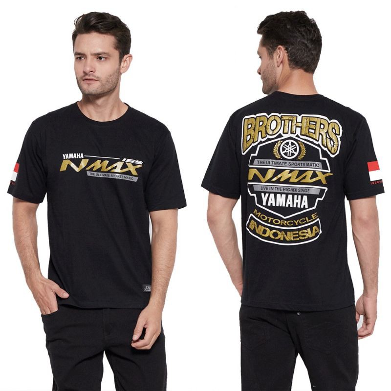 T-shirt distro yamaha Nmax  Baju motor yamaha Nmax kaos bikers yamaha Nmax