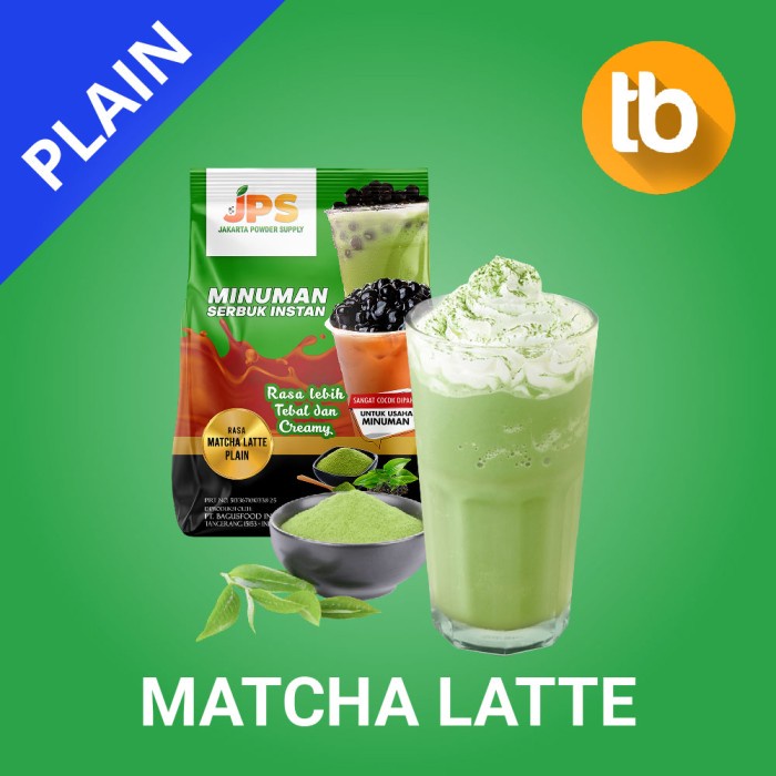 

DISKON - (BISA COD) JPS Bubuk Matcha Latte Plain (Bubuk minuman dan makanan)