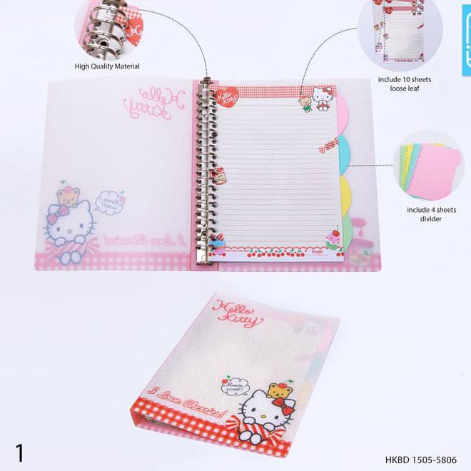 

Hello Kitty Binder M Adinata / Tempat File Barang Spesial