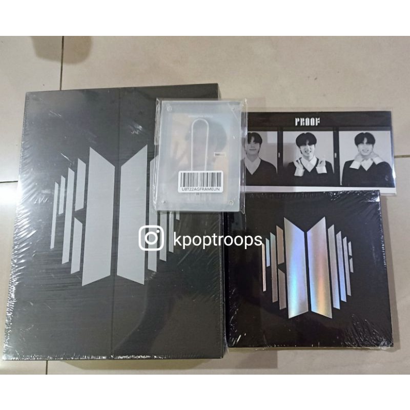 READY STOCK BTS Album 'Proof' - SET EDITION WEVERSE (STANDARD + COMPACT)
