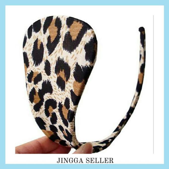 C-String Lingerie : Pakaian Dalam Wanita Seksi Motif Macan Leopard