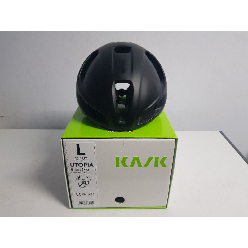 Helm Sepeda Roadbike, MTB, Sepeda Lipat Dll KASK UTOPIA BLACK