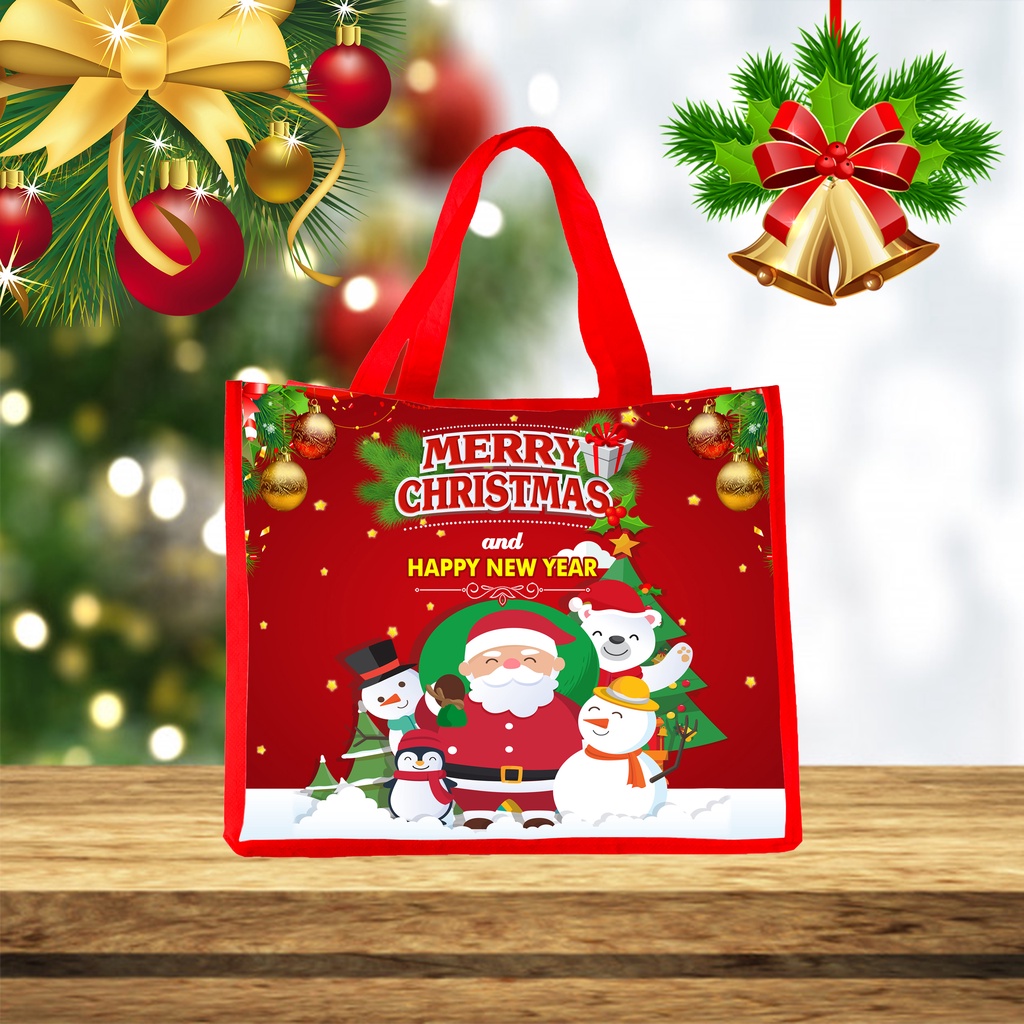 Tas Natal / Goodie Bag READY STOK LANDSCAPE