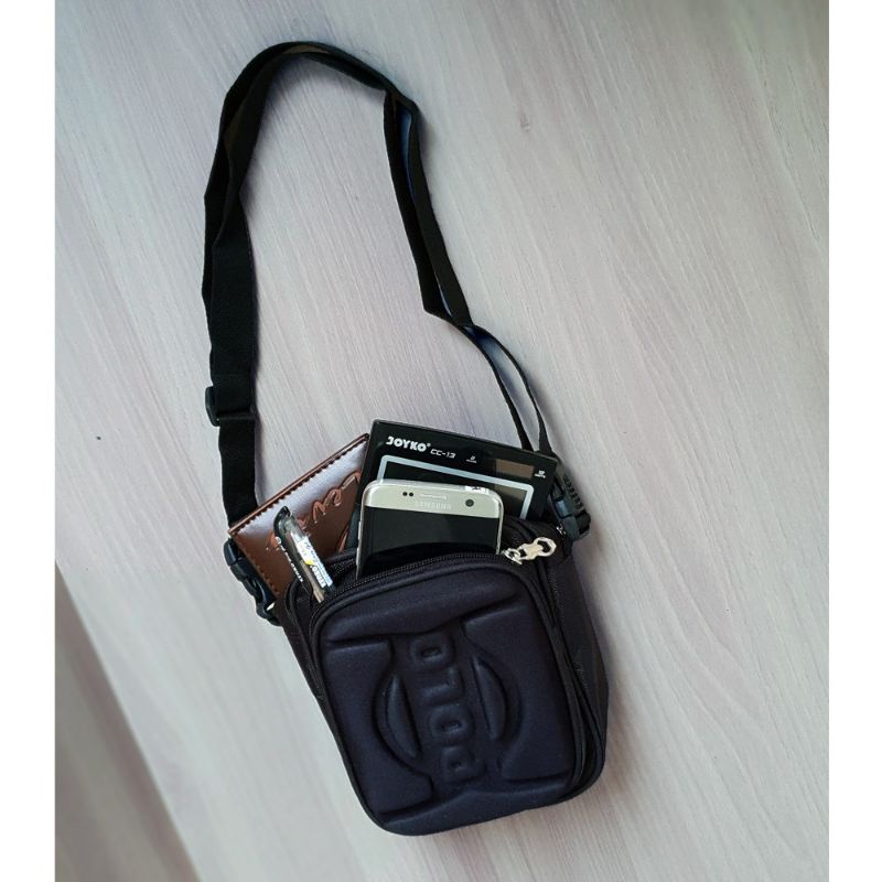 Tas Salempang Polo Emboss Pria Trendy Polo Sal- 920