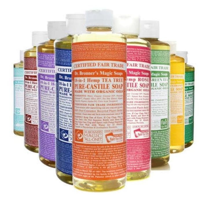 Dr. Bronner's Bronners Pure Castile Liquid Soap 473ml