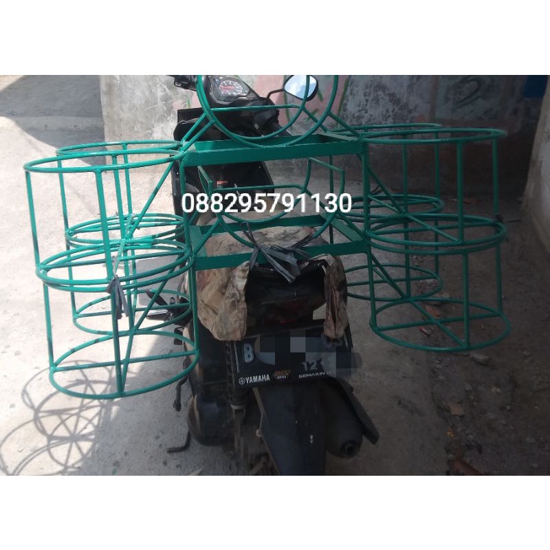 keranjang galon motor