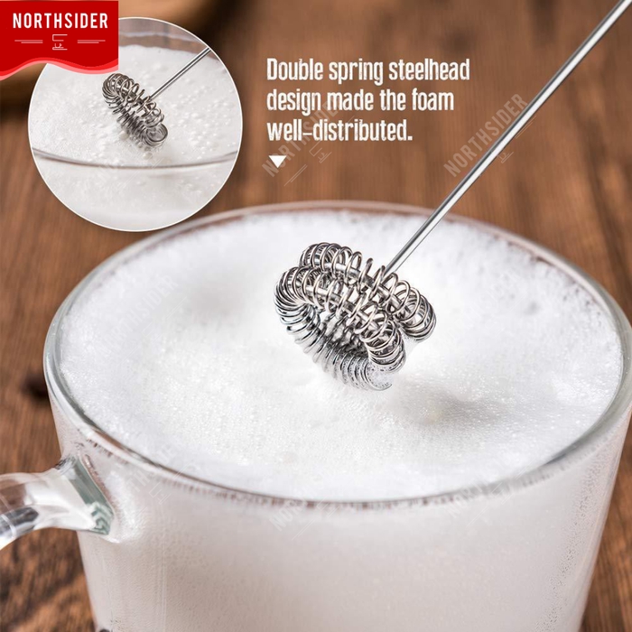 MILK FROTHER - PEMBUIH SUSU ELEKRIK DOUBLE MESH - LATTE ART -B0803