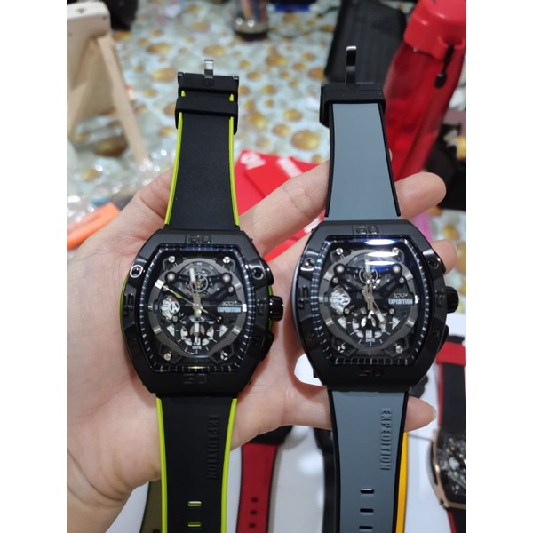 Expedition EXP 6800 /E6800 Jam Tangan Pria Original Size 4,8 Cm x 5,3 Cm