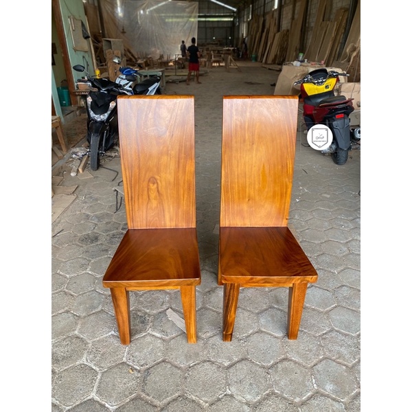 kursi makan blok solid