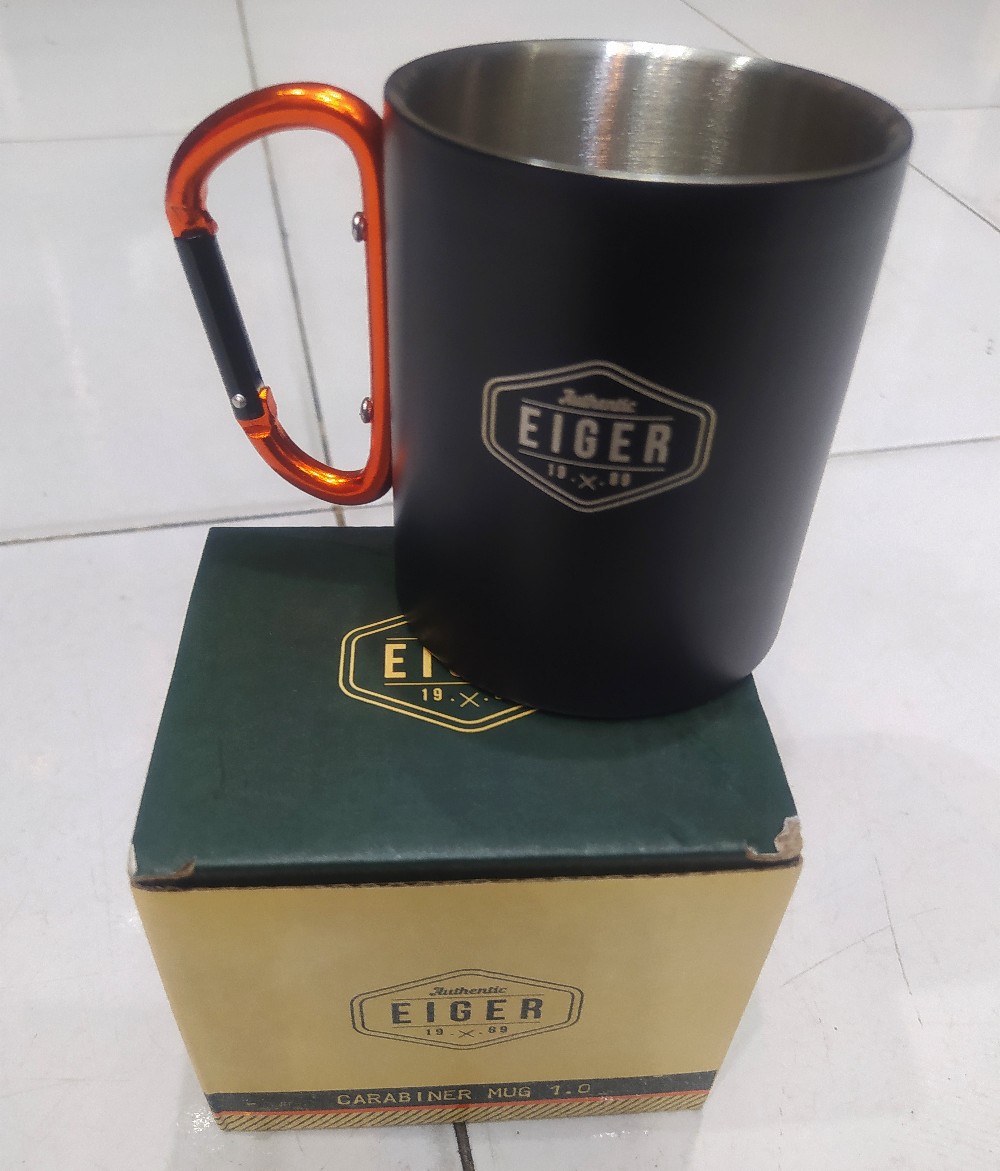 Gelas Eige R Carabiner Mug 300ml