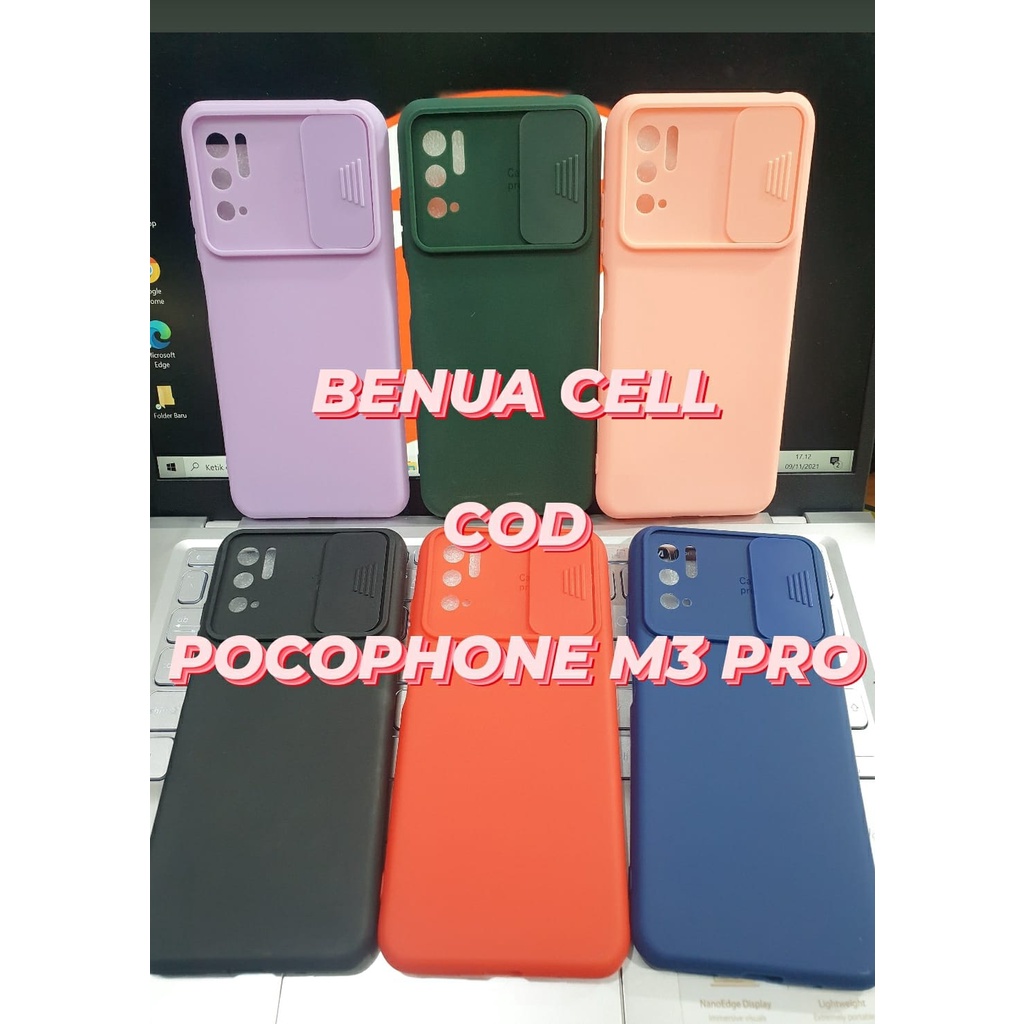 POCO M3 PRO - CASE SLIDE POCO M3 PRO SOFTCASE SLIDING KAMERA - BC