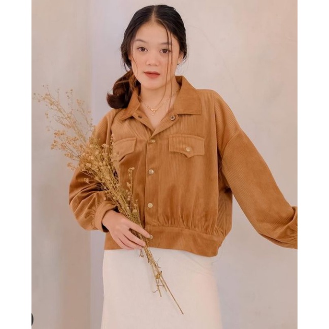 Corduroy jacket edmee new