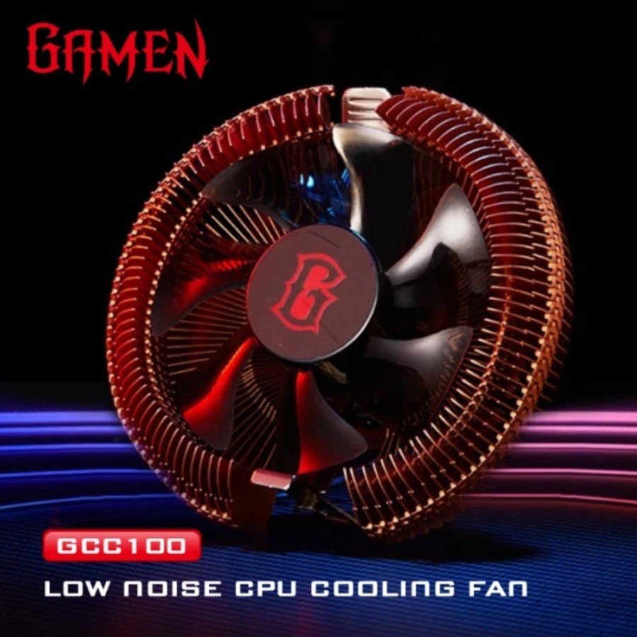 GAMEN CPU COOLER GCC100 COPPER PLATED BRONZE