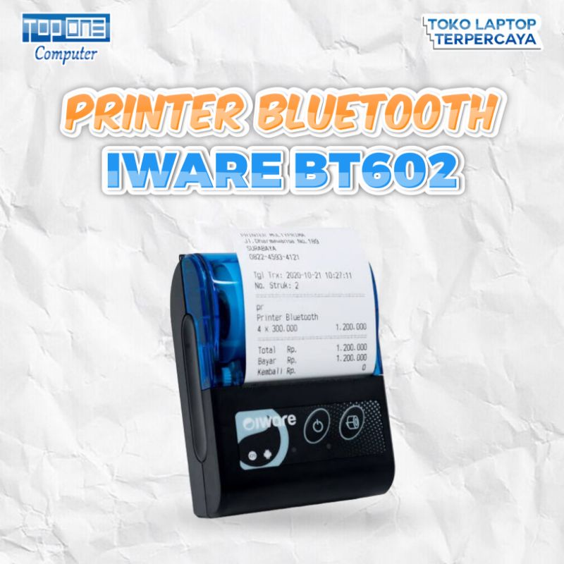 printer bluetooth mini printer iware 58mm printer thermal