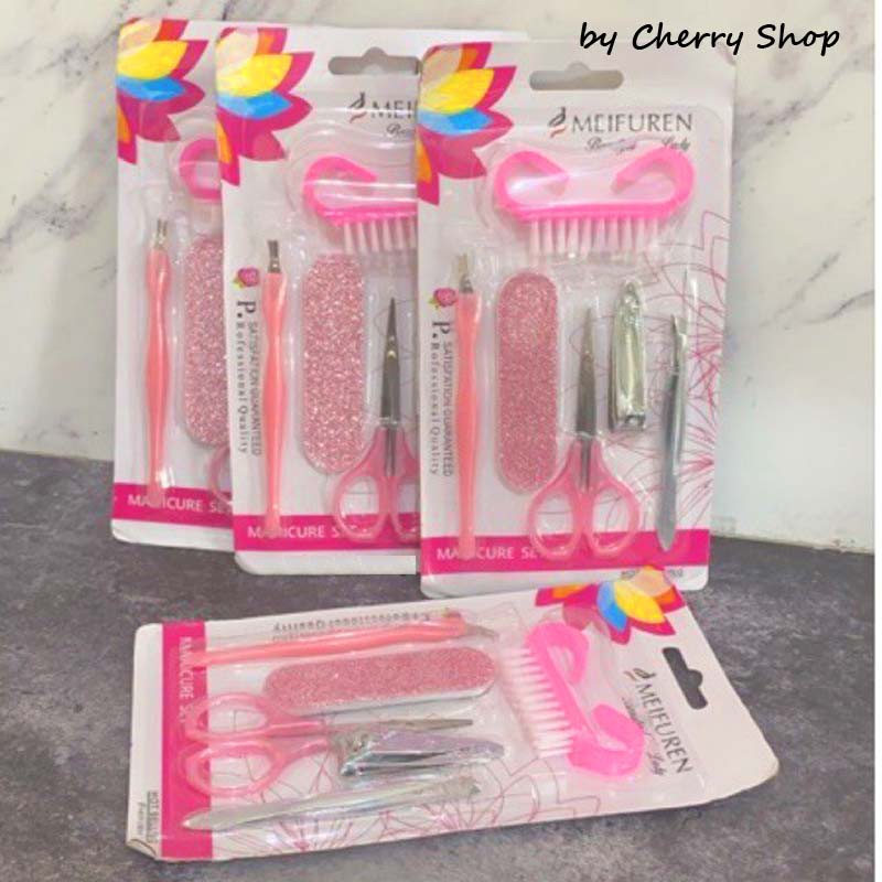 [6IN1] PAKET ALAT MEDICURE PEDICURE / MEDI PEDI 6IN1 BY CHERRY SHOP | MENICURE