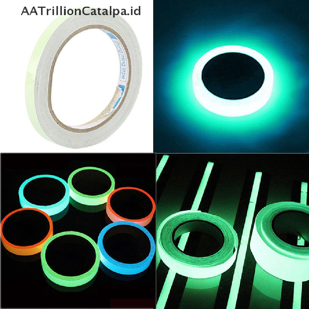 Pita Perekat Luminous Glow In The Dark Tahan Air Untuk Dekorasi Rumah