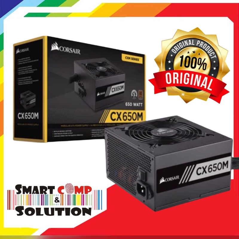 Power Supply Corsair Cx650M 650watt