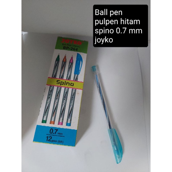 

Ball pen pulpen hitam spino 0.7 mm joyko