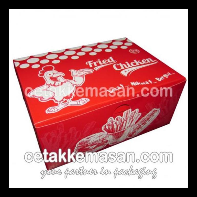 

DUS BOX FRIED CHICKEN UK 15.5X11.5X6.6 CM BERKUALITAS