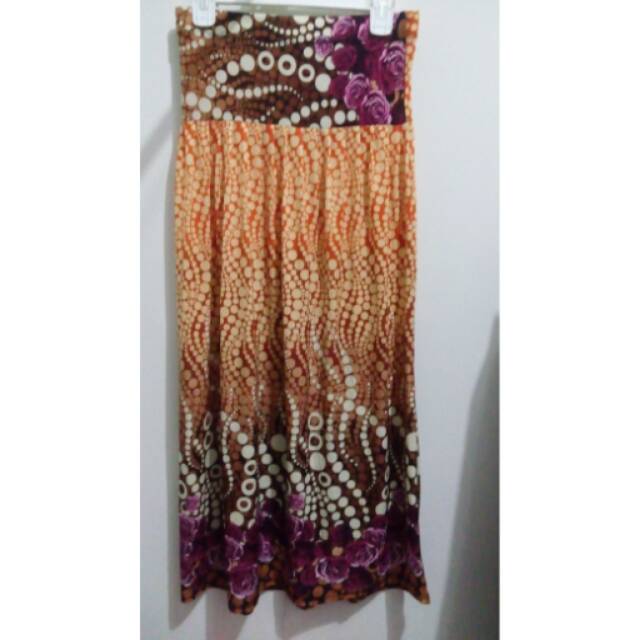 Rok jersey rempel motif