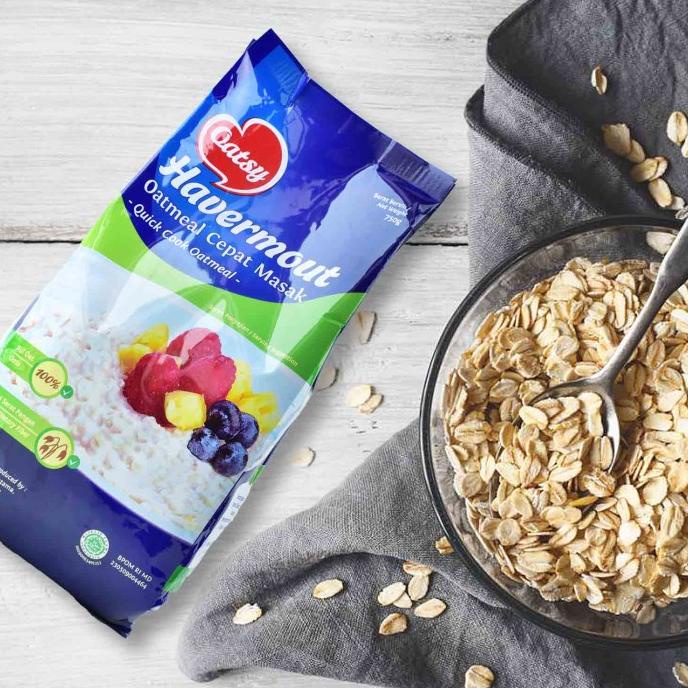 

Harap Baca Deskripsi Sebelum Order Oatsy Havermout Quick Cook Oatmeal 750 Gr