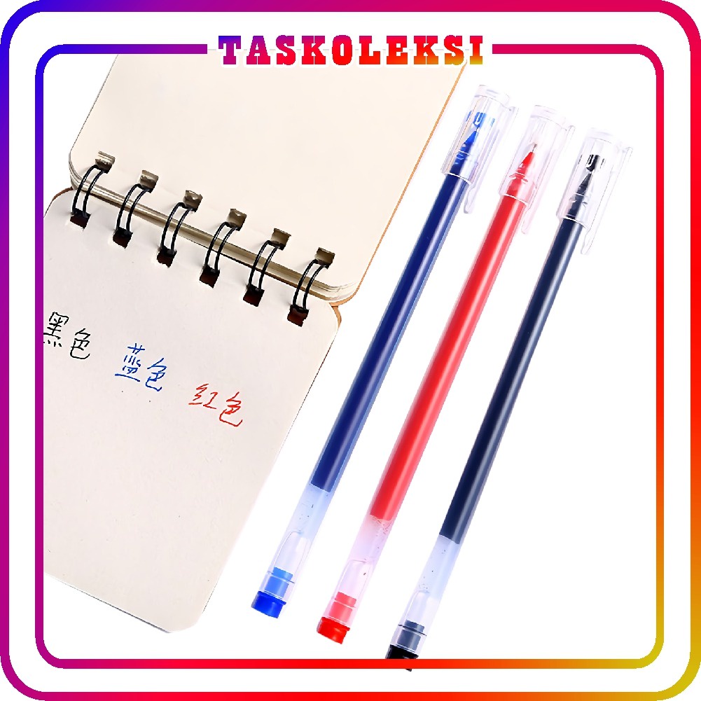 ☛TK☚ R439 Pulpen Gel Cair 0.5mm Tip Jarum Neutral Pen Alat Tulis Kantor