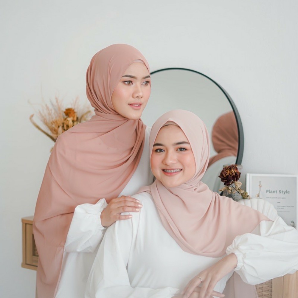 Hijab Pashmina Ceruty Baby Doll Premium