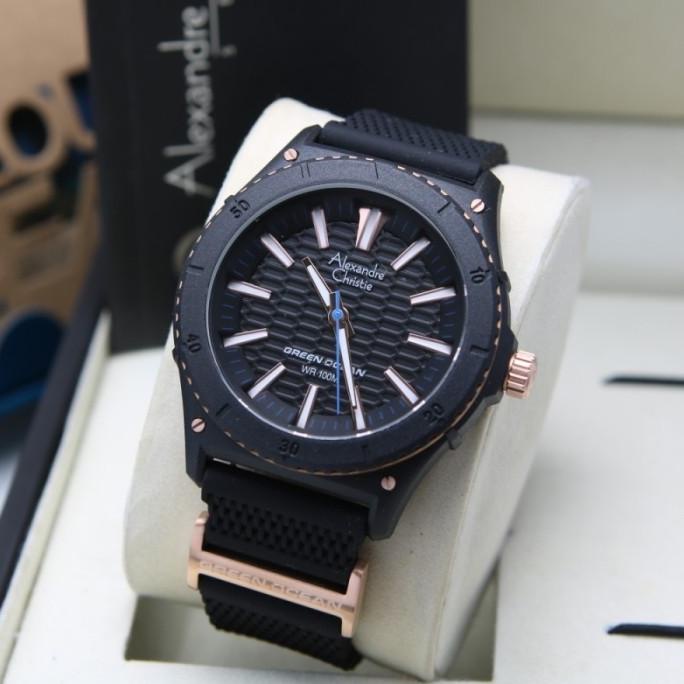[ ORIGINAL ] Jam Tangan Pria / Wanita Alexandre Christie 6584 AC 6584 barang ada