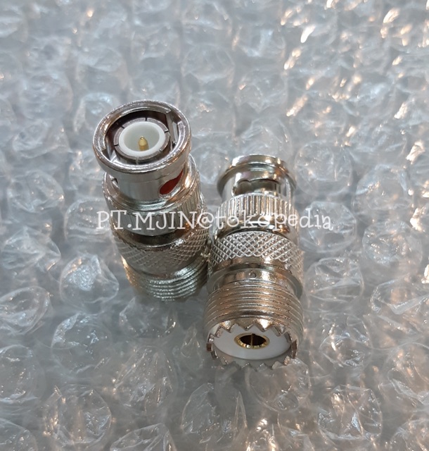 Konektor BNC HT UHF Female ke BNC Male Taiwan Good Quality